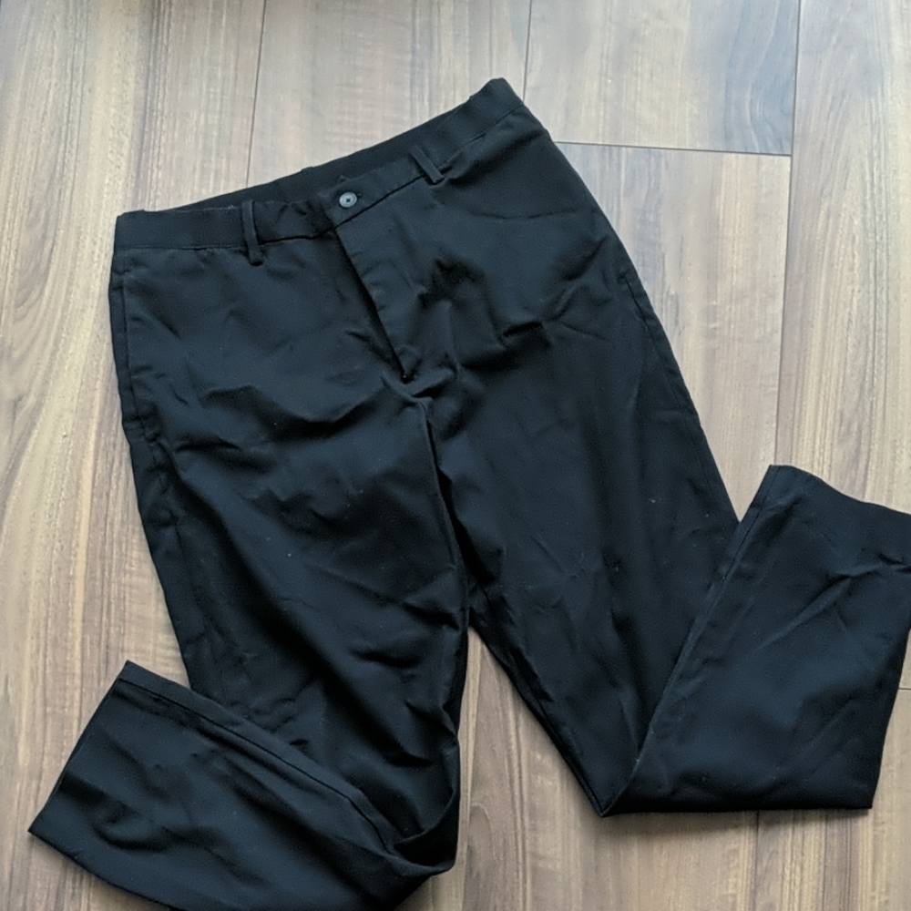 5/$45 Men's Black Stretchy Pants